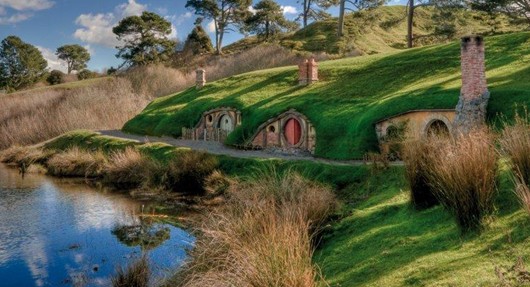 Hobbiton movie set